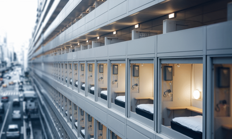 9 Hours Capsule Hotel Tokyo