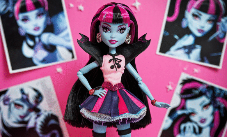 monster High Draculaura Reproduction Doll Wearing Original Fashion